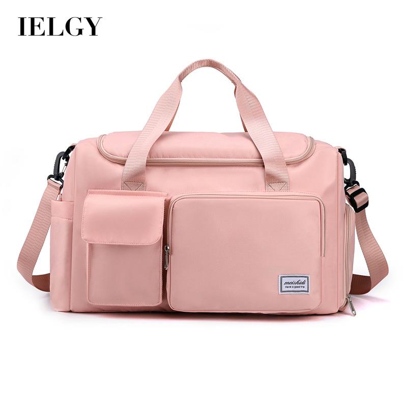 Túi xách IELGY đeo vai sức chứa lớn chống nước đa dụng cho nữ