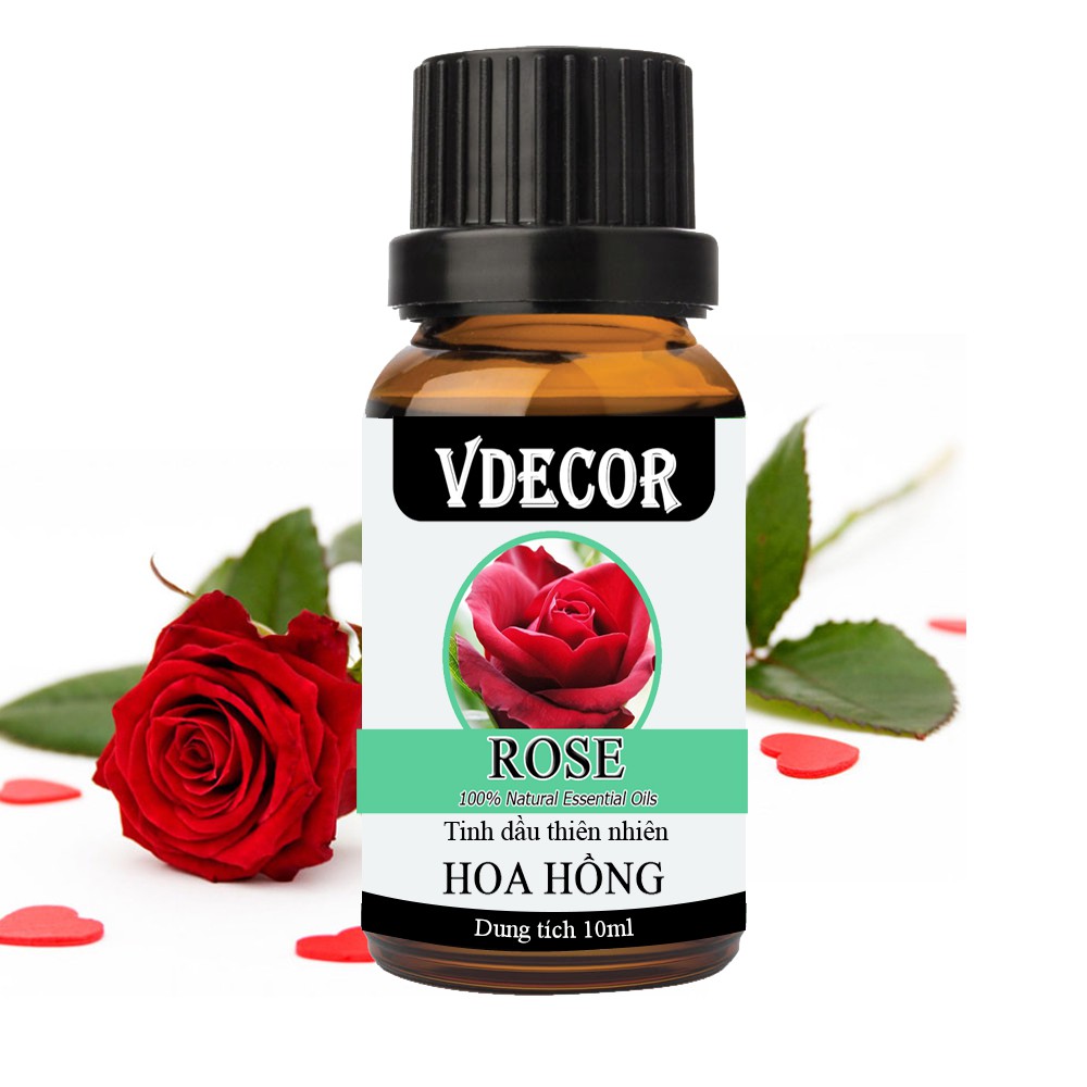 Tinh dầu thiên nhiên 10ml VDECOR nguyên chất 100% (gift)