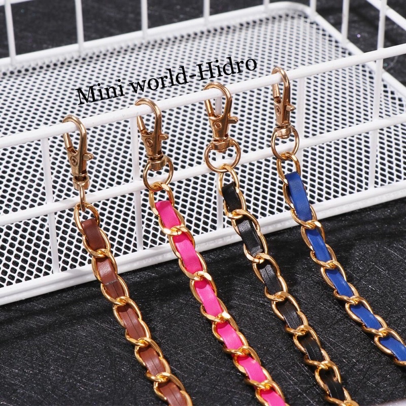 Dây đeo vai túi xách chất liệu da Pu và kim loại sắt