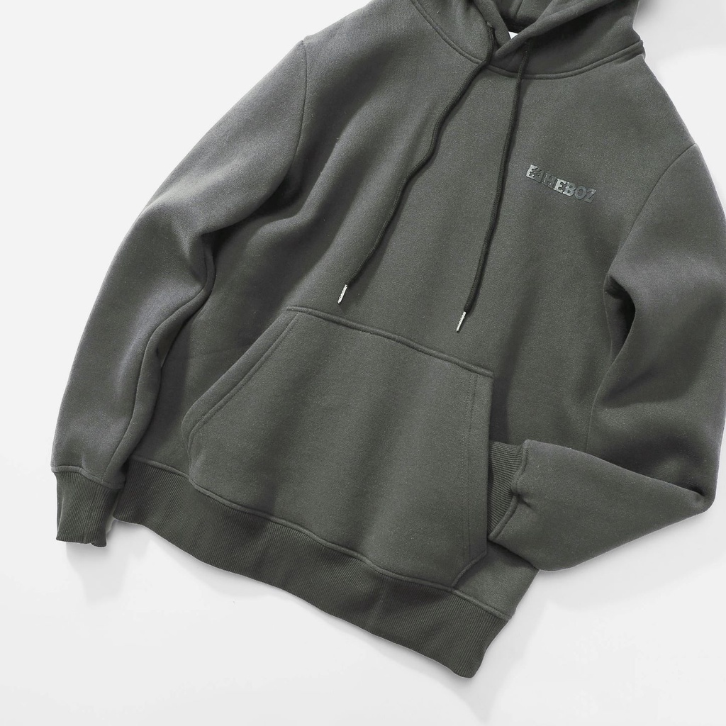 [Mã BMBAU50 giảm 7% đơn 99K] Áo hoodie nam nỉ bông cao cấp HEBOZ unisex chất mềm mịn có túi 5 màu trơn basic - 00000895