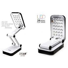 Hàng mới Đèn Xếp Để Bàn 24 Led Siêu Sáng Kiểu Dáng nhiều màu siêu  rẻ