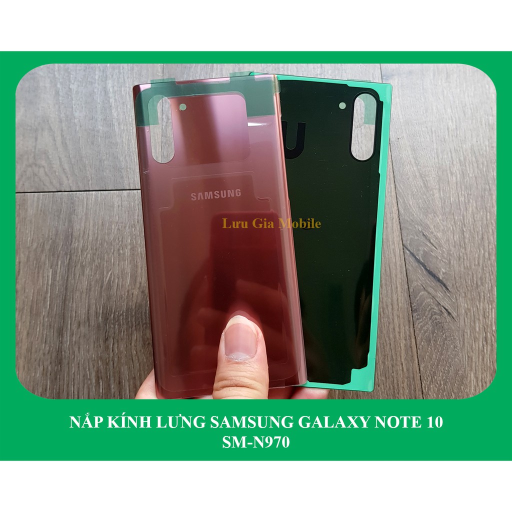 Nắp kính lưng Samsung Galaxy Note 10 chính hãng | Galaxy Note 10 zin công ty N970