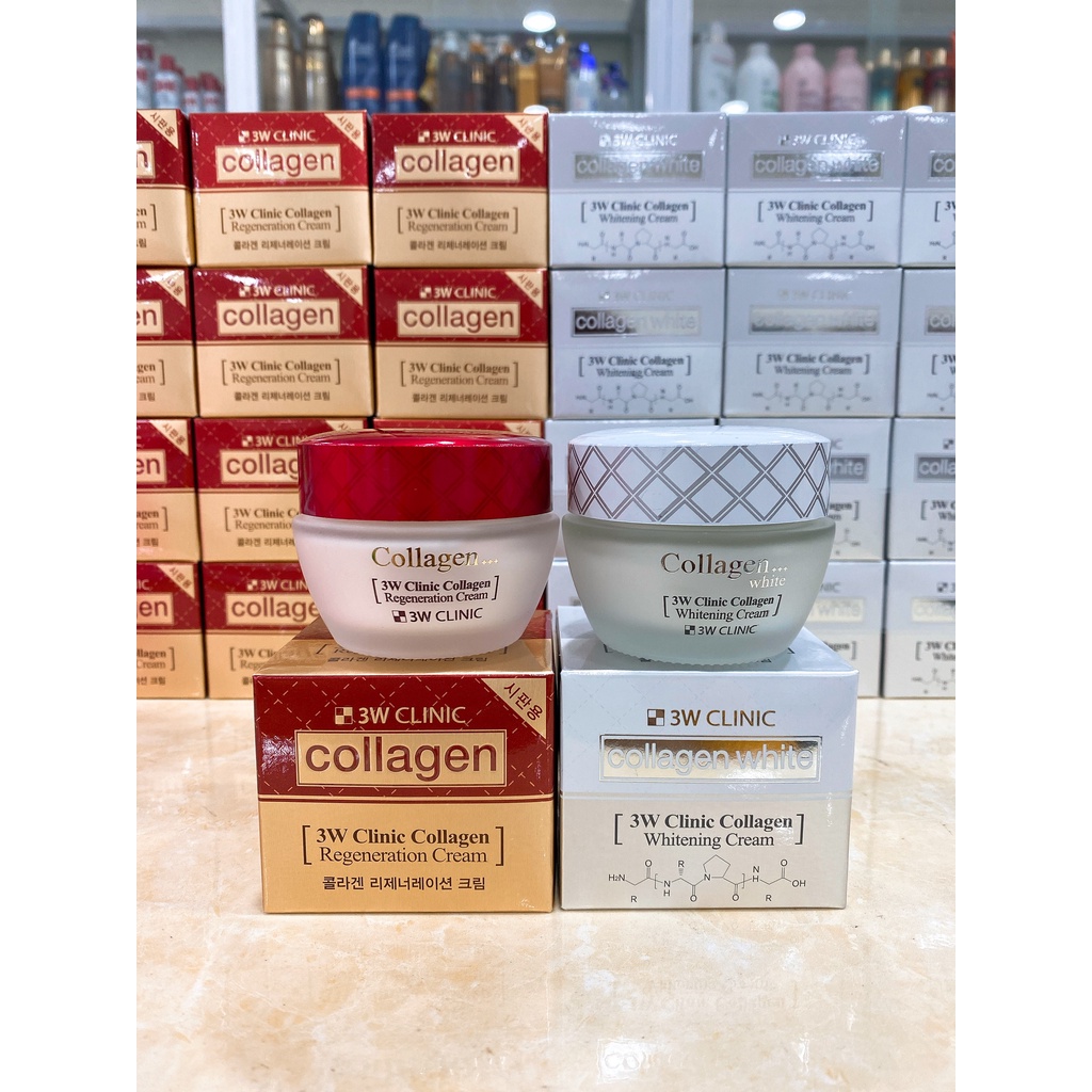 Kem Dưỡng Da 3W CLINIC Collagen Cream Hàn Quốc 60ml