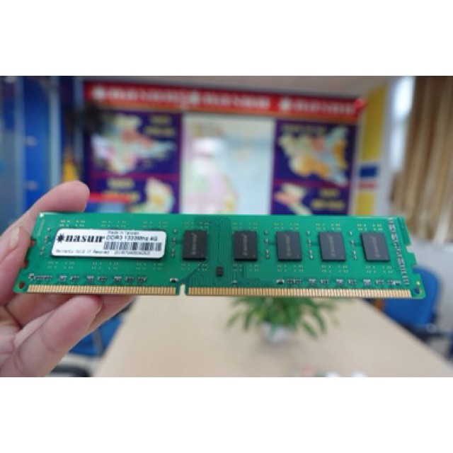 Ram máy tính để bàn DDR3 - 4GB bus 1333 Nasun [BẢO HÀNH 5 NĂM]