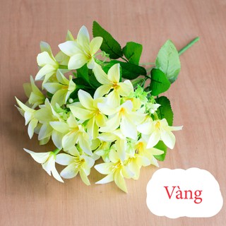 Hoa Cúc Nhật Hoa Lụa 1 Cành 30 Bông [B6-D4]