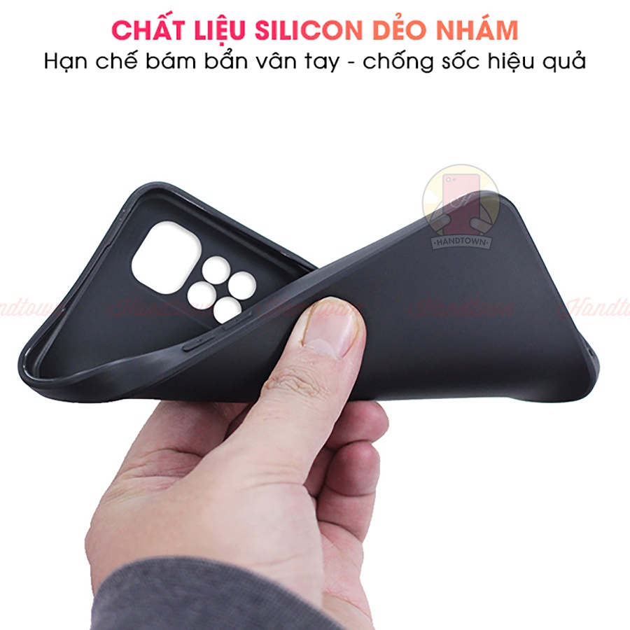 Ốp Lưng Xiaomi Redmi Note 11 / Note 11S Bản Chính Hãng Dẻo Đen Dẻo Trong Suốt Chống Va Đập Chống Nước Cao Cấp Handtown