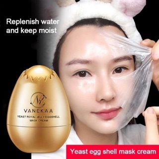 Mặt nạ lột quả trứng vàng  #Vanekaa