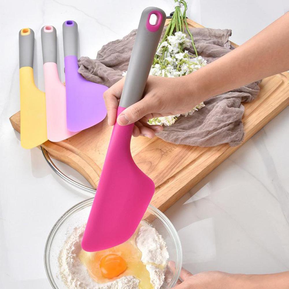 Phới Dẹt Chất Liệu Silicone 34cm Dùng Để Đánh Trứng / Làm Bánh