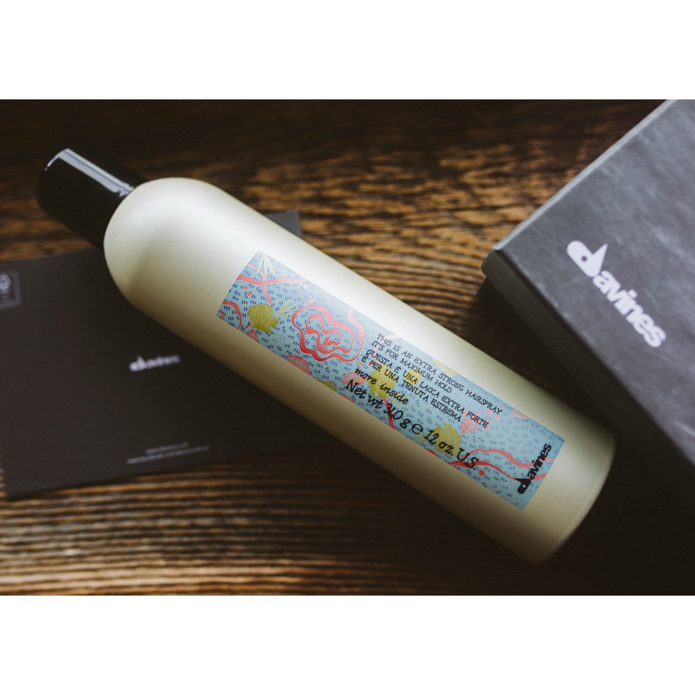 Gôm tạo kiểu tóc Davines Extra Strong Hairspray