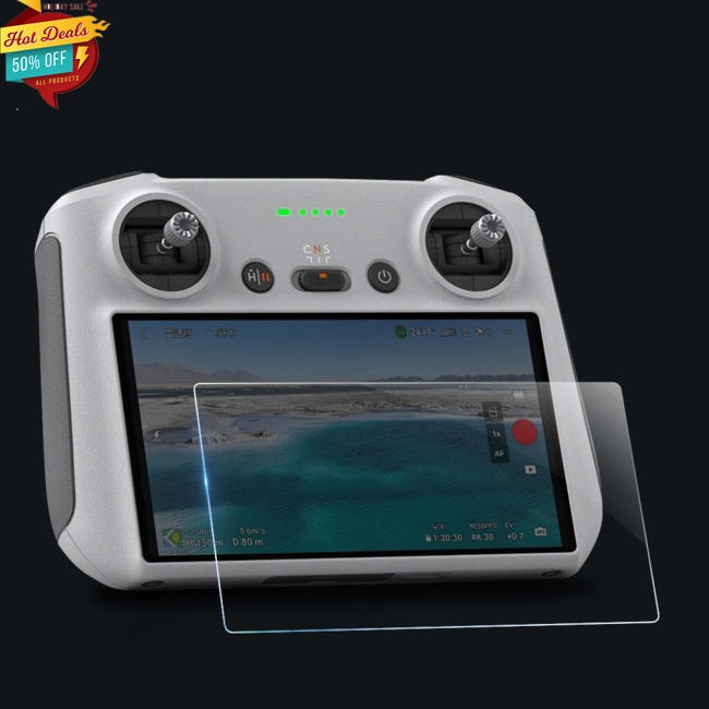 Miếng dán cường lực HD chống trầy bảo vệ màn hình điều khiển từ xa cho Dji Mavic Mini 3 Pro