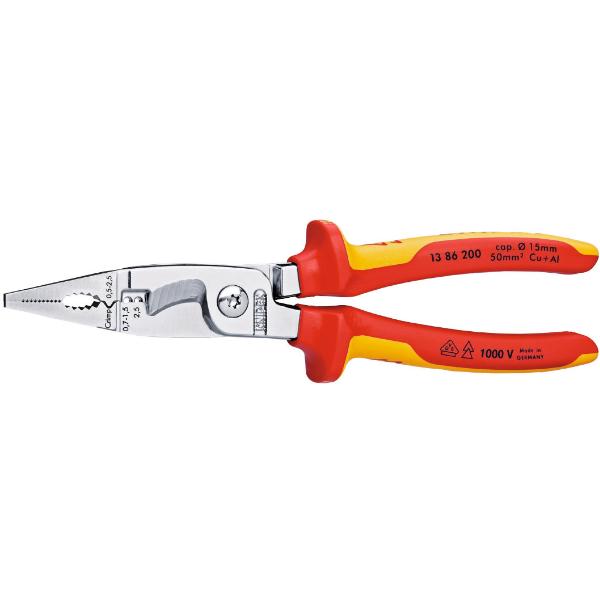 KỀM LẮP ĐIỆN ĐA NĂNG KNIPEX 13 86 200