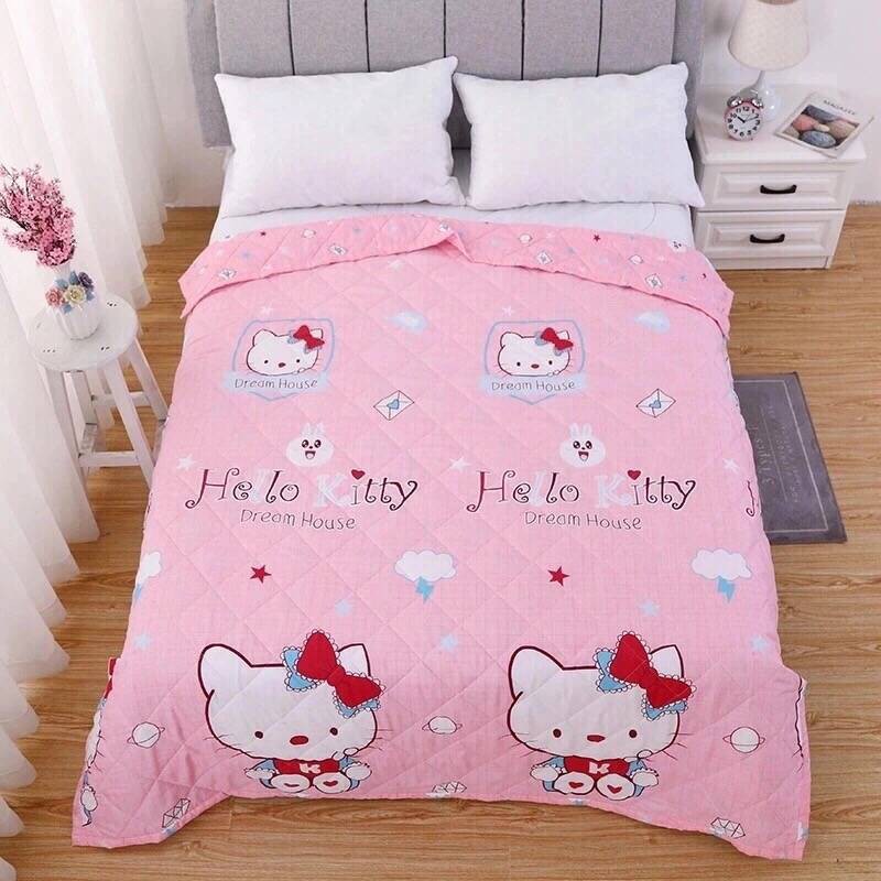 quilt  Ruột chăn dày dặn, ấm áp, 100% cotton, có thể tháo rời và giặt đượccái mền