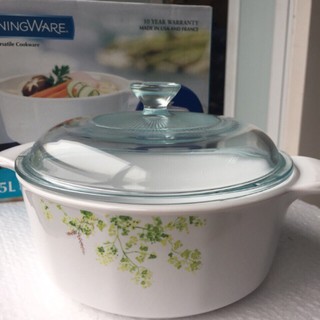 Nồi thuỷ tinh tròn Corningware P-12 1.25L