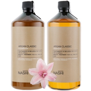 Cặp gội xả nuôi dưỡng tóc Nashi Argan Shampoo and Conditioner 1000ml