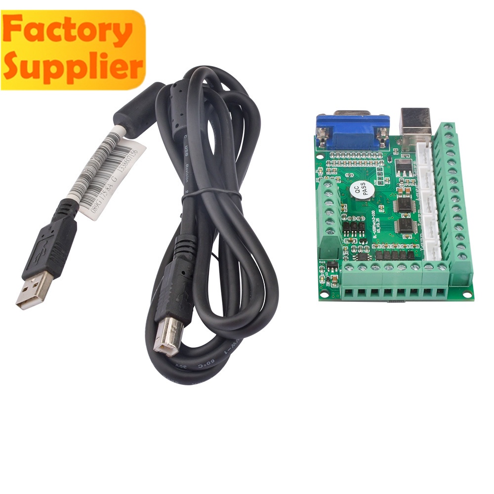 Bo Mạch Điều Khiển Giao Diện Động Cơ CNC USB MACH3 100Khz 5 Trục
