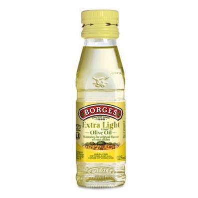 DẦU ÔLIU NGUYÊN CHẤT KHÔNG MÙI  EXTRA LIGHT - HIỆU BORGES 125 ml mã: 0863