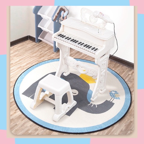 Đàn Piano cho bé kèm mic thu âm, có kết nối điện thoại, bàn phím chữ Tiếng Anh cao cấp - Đồ chơi âm nhạc trẻ em