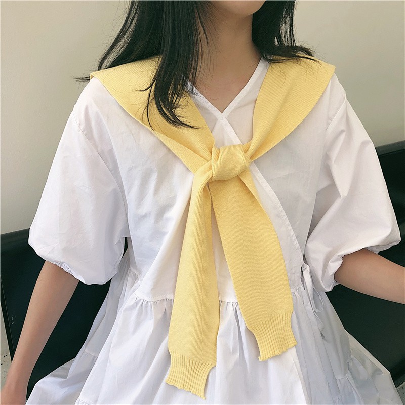 Khăn Choàng Giả Áo Len Hàng Đẹp