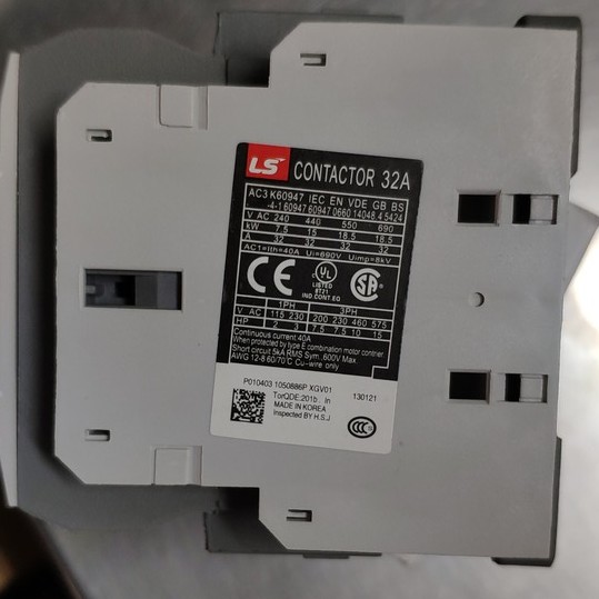 Khởi động từ MC 32A Điện áp 24v