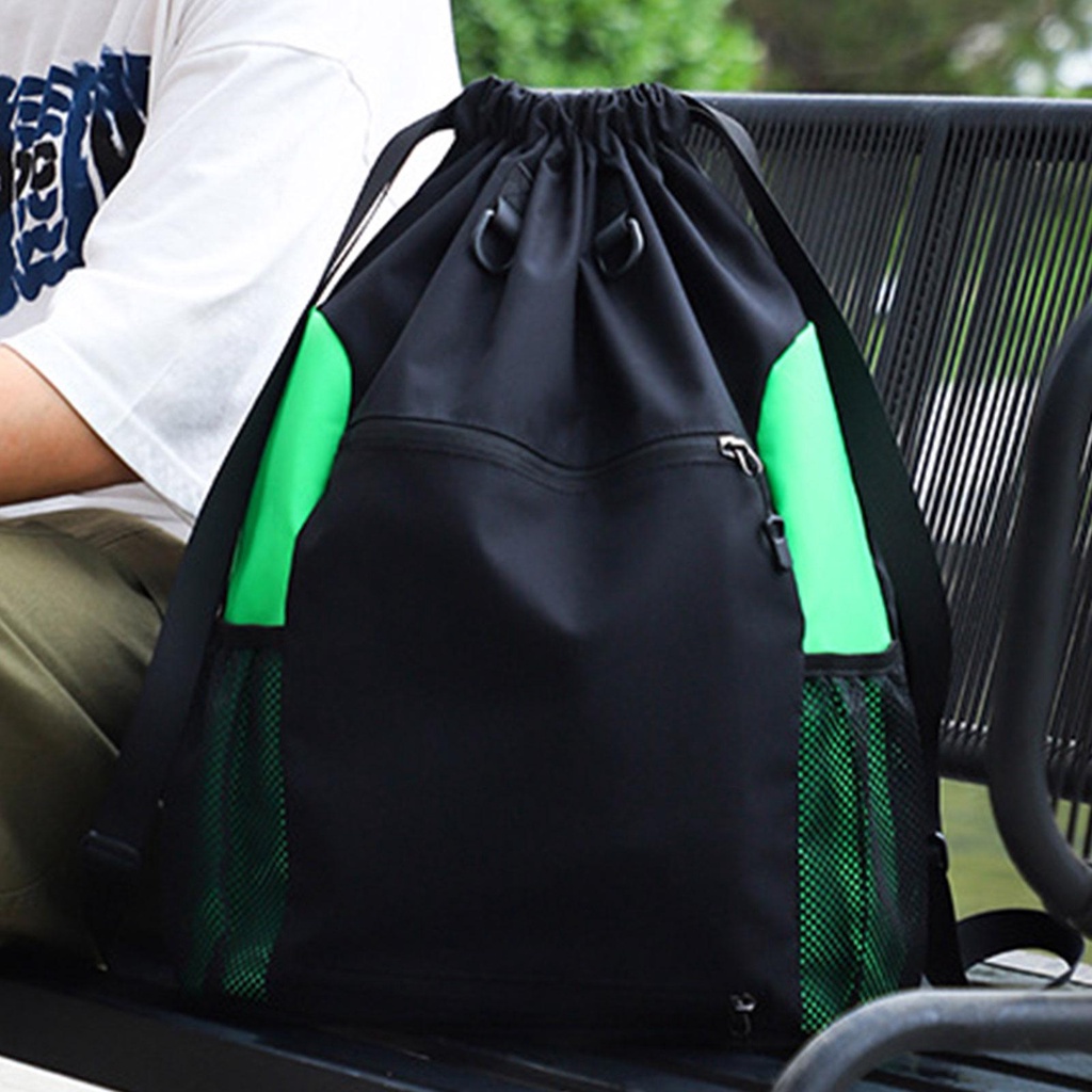 Ba Lô Thể Thao Nhiều Ngăn Đựng Bóng Rổ/Bóng Đá/Bóng Rổ Dây Rút