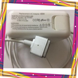 [HÀNG CHẤT] Sạc Macbook Air 14.85V-3.05A- 45W- magsafe 2 - Hàng OEM Loại 1