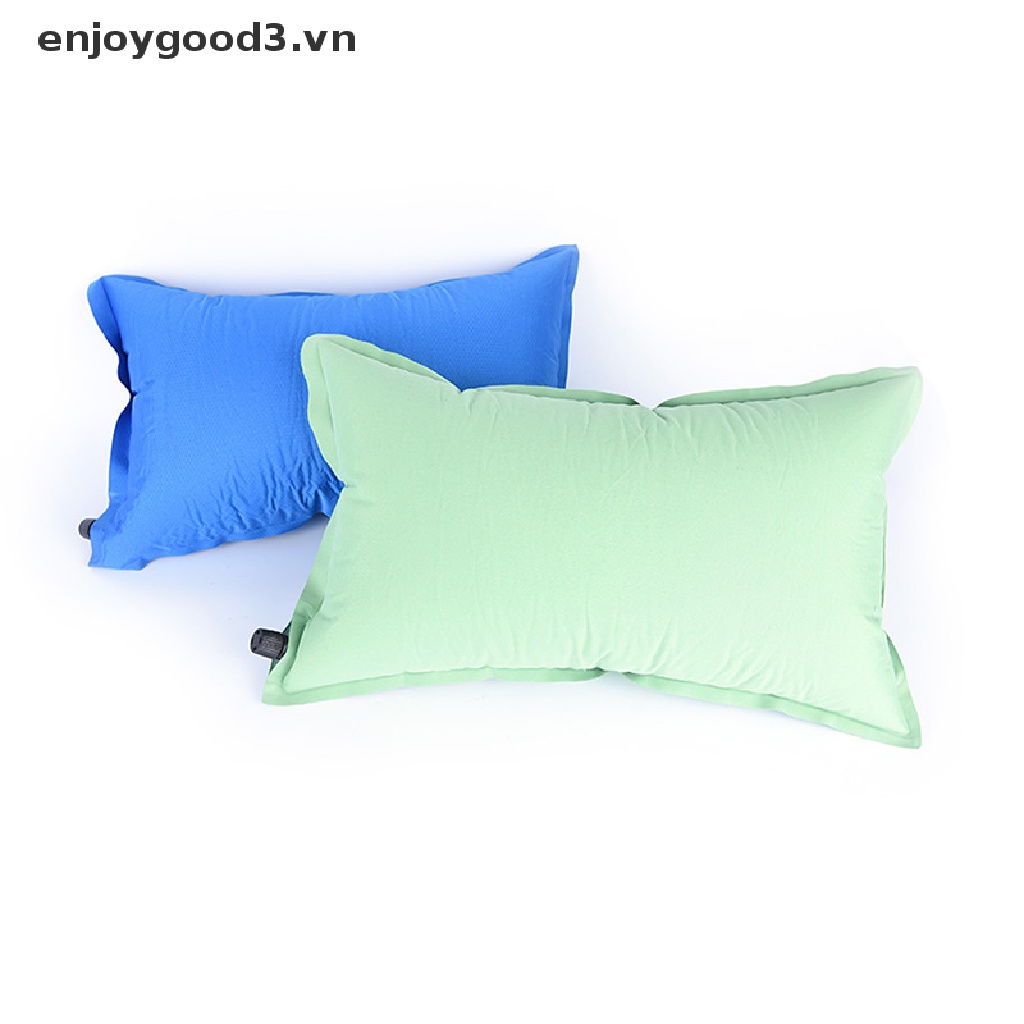 1 gối bơm hơi tự động siêu nhẹ dùng cho cắm trại ngoài trời/joy3