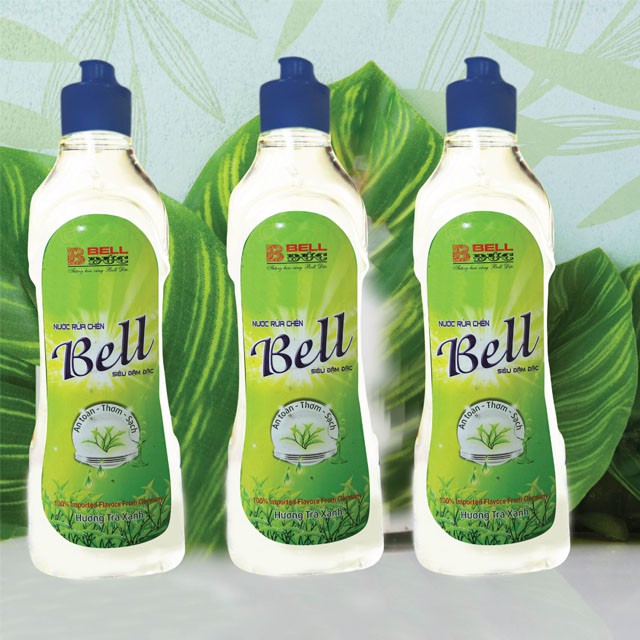 Nước Rửa Chén Bell Đức Trà Xanh 750ml