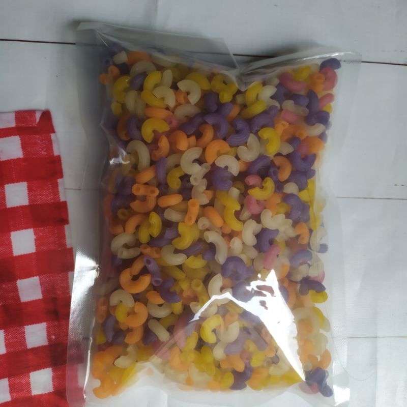 Nui ngũ sắc rau củ ăn kiêng, giảm cân 500gr