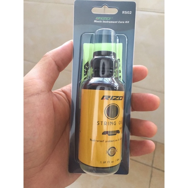 Dầu lau dây đàn Rizo/ Lespoir chính hãng  giúp dây chống gỉ trơn mượt