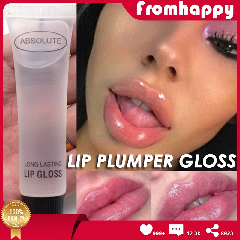 Big Lip Plumper Kem dưỡng ẩm Plumper Lip Gloss Kem dưỡng ẩm Winter Protect Môi Makeup Clear Lip Gloss Liquid Lipstick Kit //Fromhappy