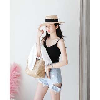 [Deal sock] Áo 2 dây cotton Hàn Quốc hottrend