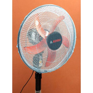 Combo 2 Bọc trùm quạt máy nhỏ gọn, chống đứt tay bé 30*40cm