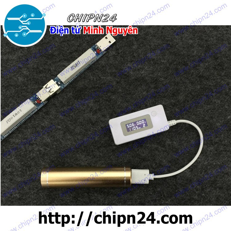 [1 CÁI] (A65) Box Sạc Pin Dự Phòng 18650 (Loại 1 viên)