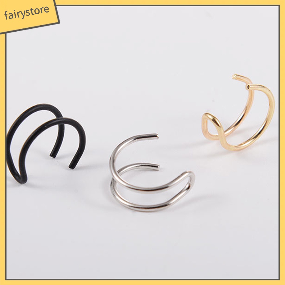 1 Khuyên Vành Tai Thiết Kế Tối Giản Cho Nữ