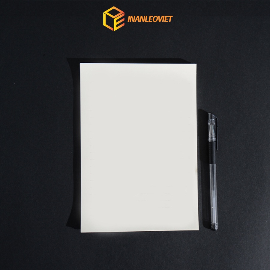 Thiệp trơn kraft nâu và trắng kích thước 9.5x14.5cm ~ A6 để viết lời cảm ơn, chúc mừng định lượng giấy cứng cao cấp 300g
