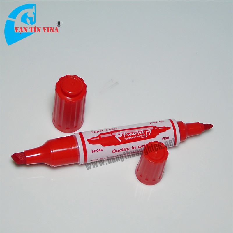 Bút lông dầu Queen PM-01 (màu đỏ)