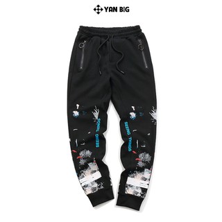 Quần Bo Nỉ Galaxy Off White