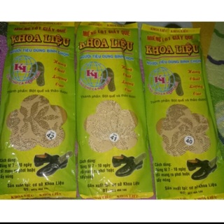 Lót đế giay hoa quế đu size