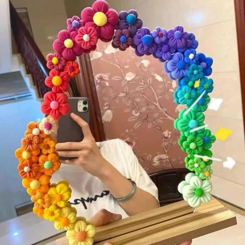 Đất sét tự khô 12/24/36 màu decor gương Cute Shop