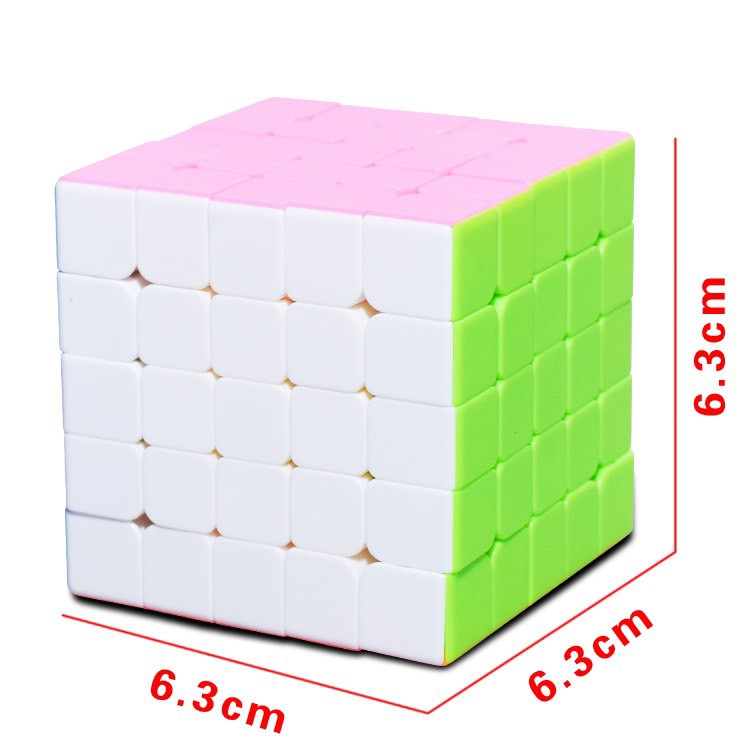 Đồ chơi rubik 5x5 loại tốt dễ xoay có hộp cho bé