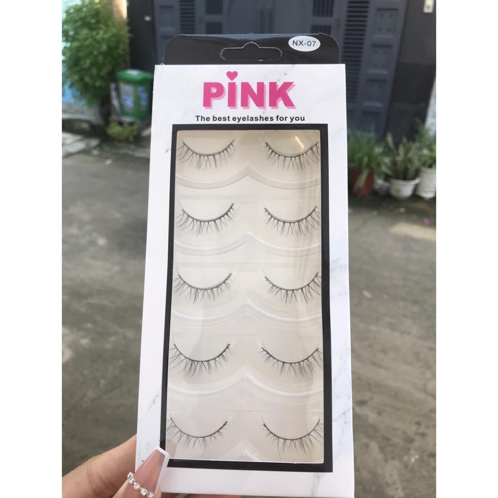 Mi giả 5 cặp PINK cao cấp