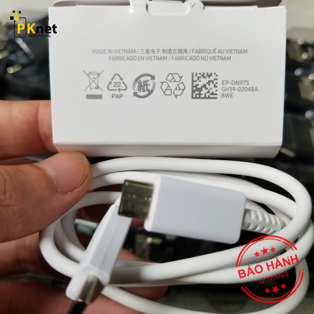 Cáp sạc 5A Samsung CHÍNH HÃNG [dùng cho Note 10 Plus, S20 Ultra, S22 Plus, S22 Ultra, Tab S7 Series, Tab S8 Series]