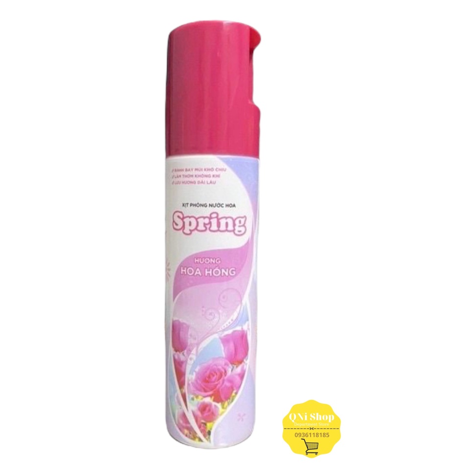 (5 MÙI) Xịt phòng Spring 250ml hương nước hoa