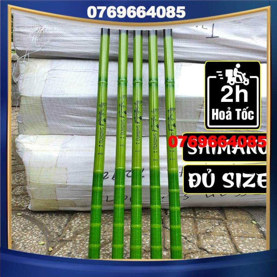 Cần Câu Tay Trúc Xanh Đủ SIZE - Cần Câu Tay SHIMANO , Chất Liệu Cacbon -Đ𝗢̂̀𝗖𝗔̂𝗨 𝟴𝟮𝟳
