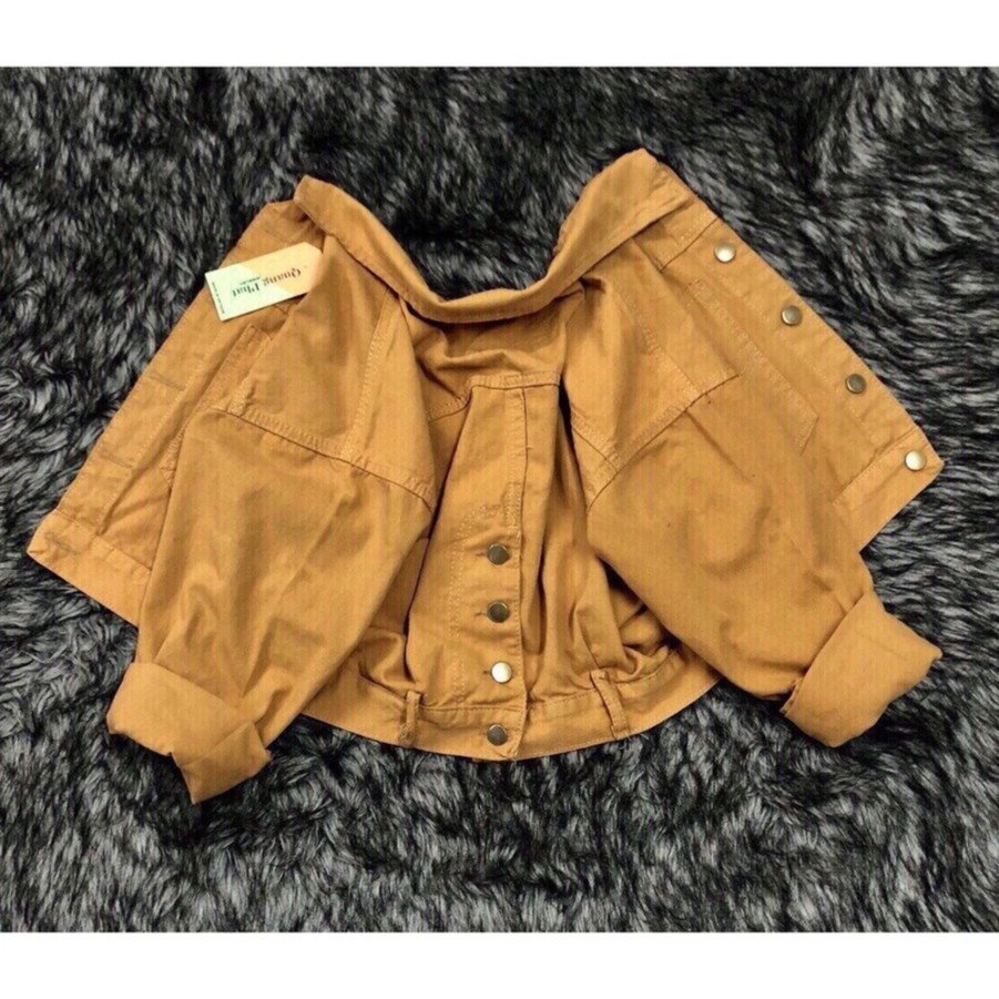 ÁO KHOÁC JEAN NỮ CÚC SAU HÌNH THẬT HRI-WON NHIỂU MÀU