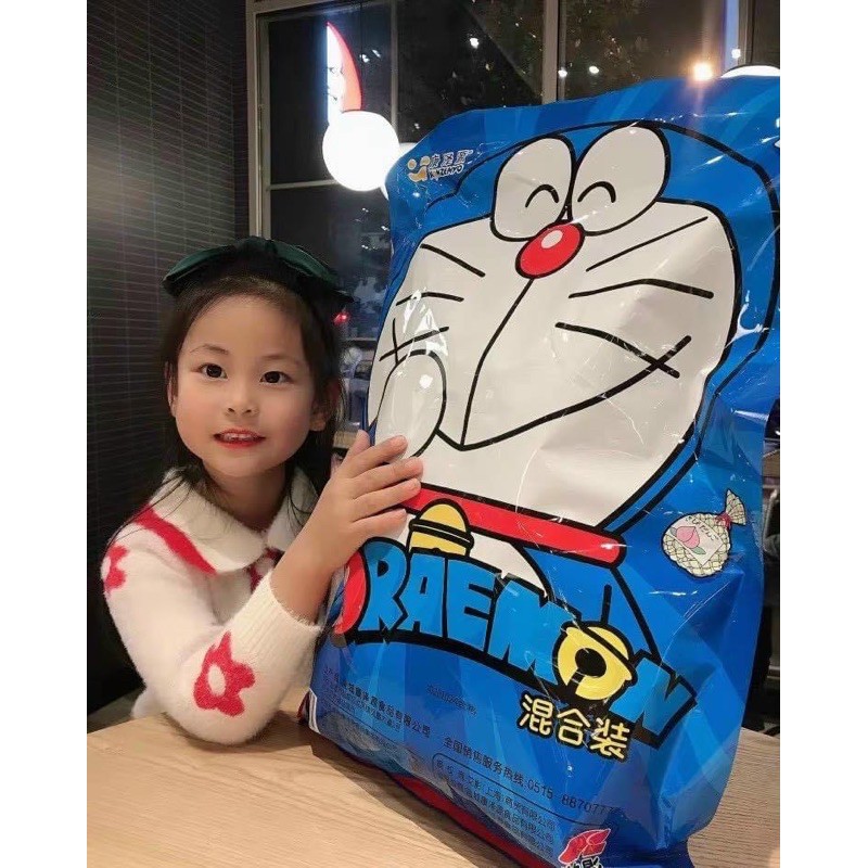 MÃ MỚI SNACK BIM BIM DOREAMON SIÊU TO Tận 30-36 Gói Nhỏ