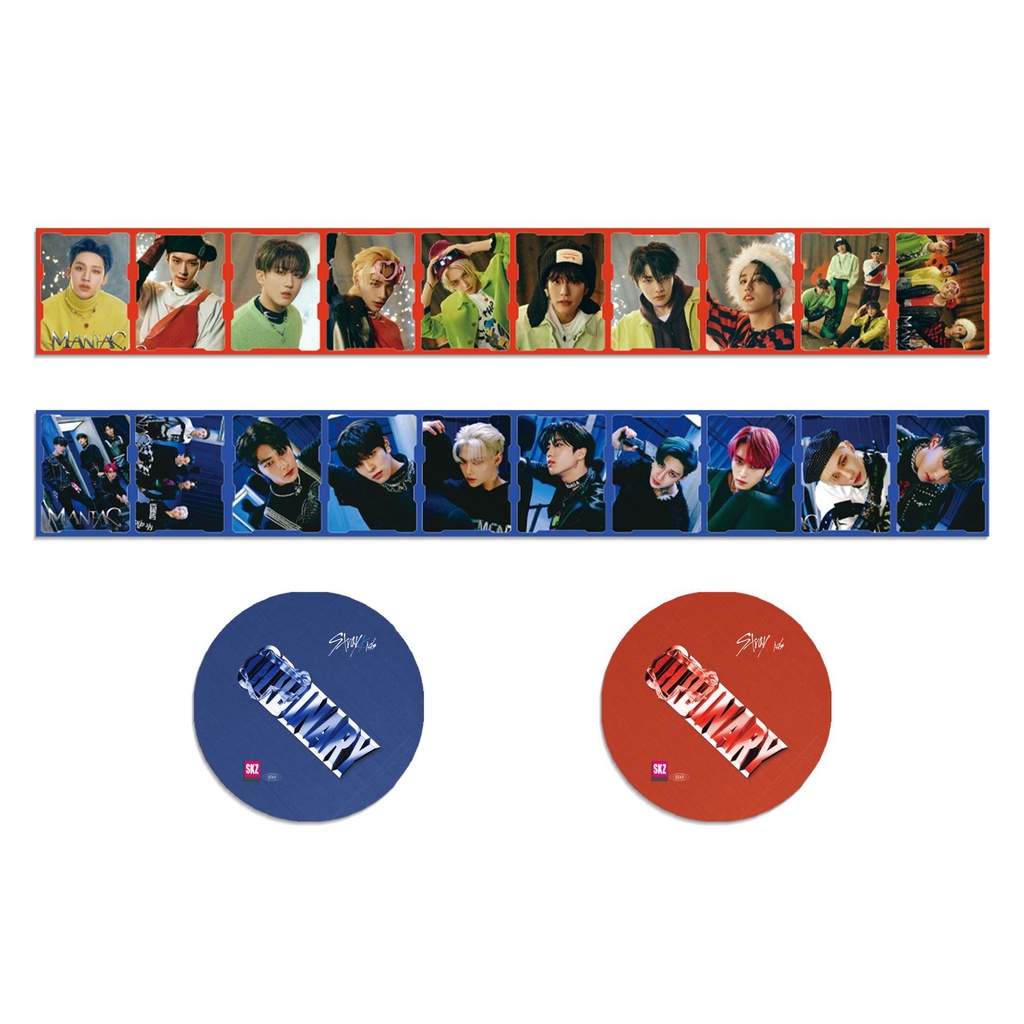 Stray Kids album  Sticker Re-vet The Festival 2022 Washi Tape Stickers