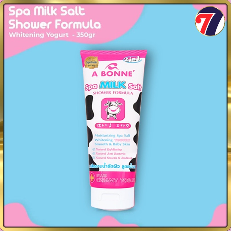 Muối Sữa Tắm Sữa Bò tẩy tế bào chết A Bonne Spa Milk Salt - Shower Formula. Nhập Khẩu Thái Lan. Tuýp 350gr