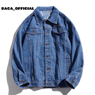 Áo Khoác Jean Basic Thương Hiệu BACA Chất Vải Cotton Dầy Chống Nắng Tốt