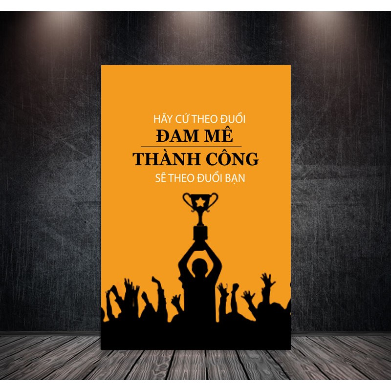 Tranh slogan treo tường SP192